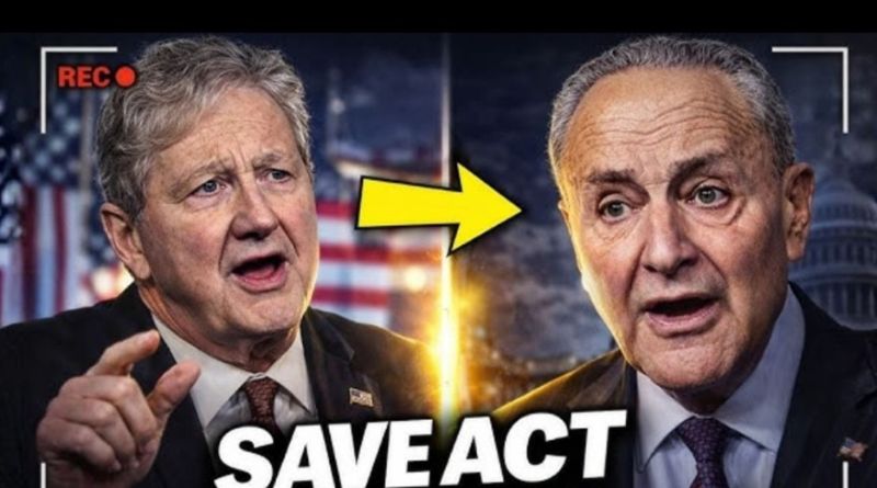 John Kennedy speaks on SAVE Act in Senate