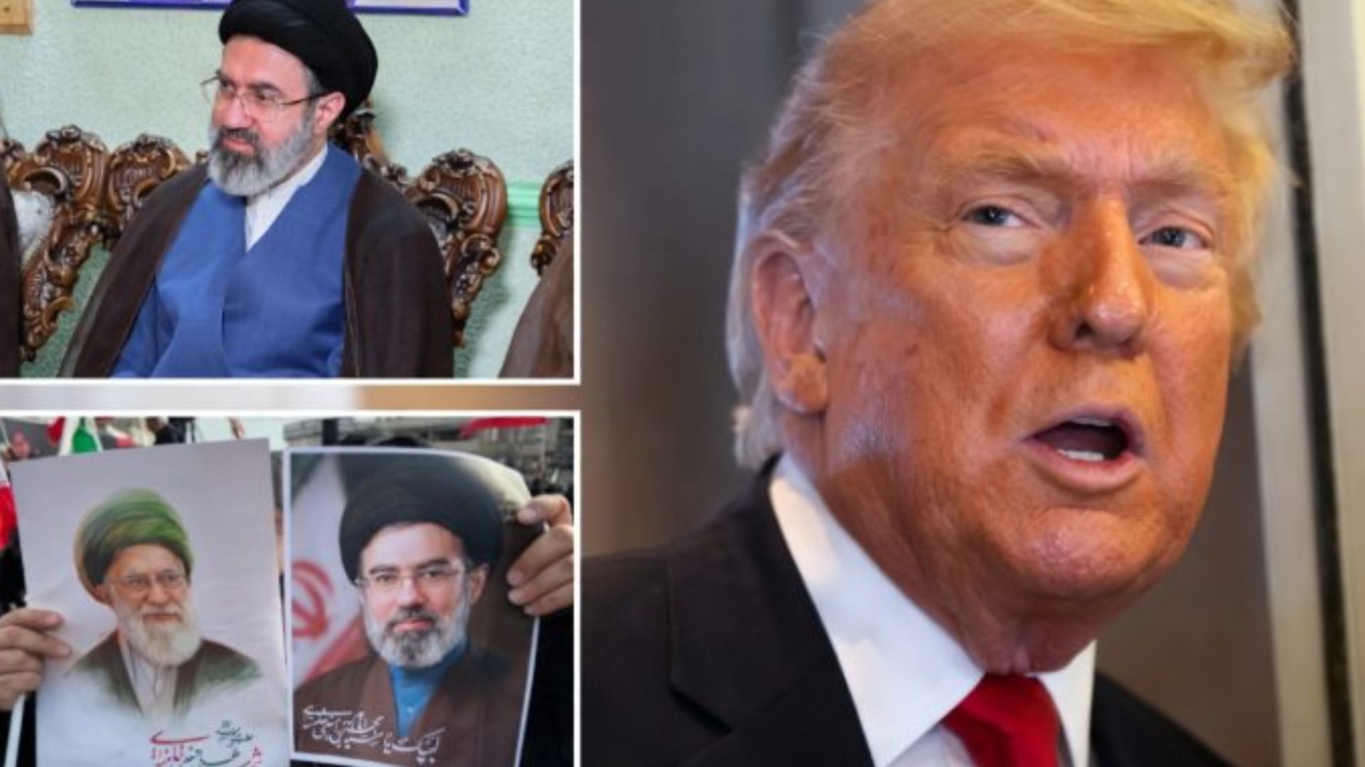 Airstrikes over Iran with explosions at night