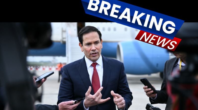 Rubio Iran bombshell announcement