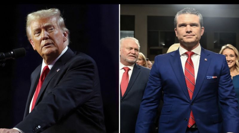 Trump drops bombshell on Pete Hegseth resigning