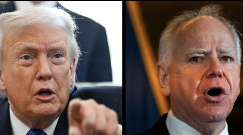 Tim Walz shocking confession Trump got him