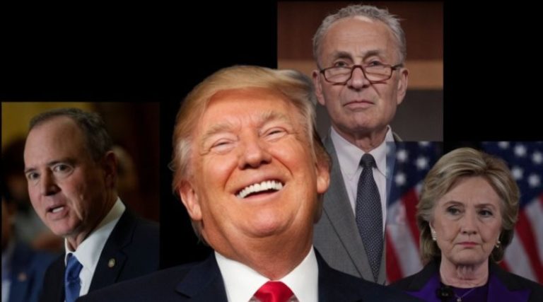 Trump 2028 plans with supporters collage