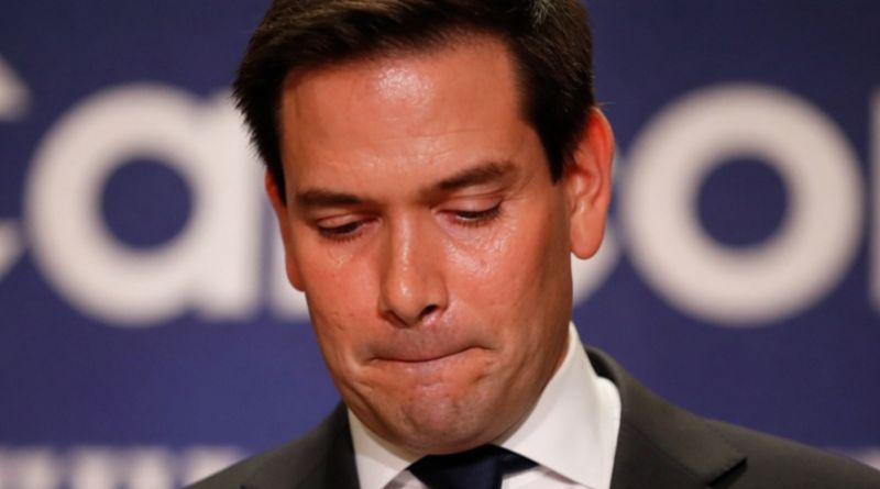 Breaking News: Marco Rubio emotional moment