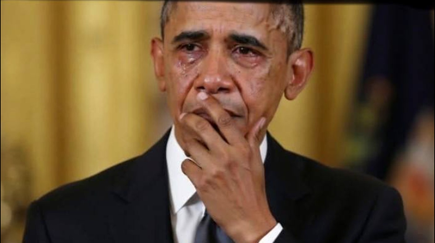 Obama emotional speech moment
