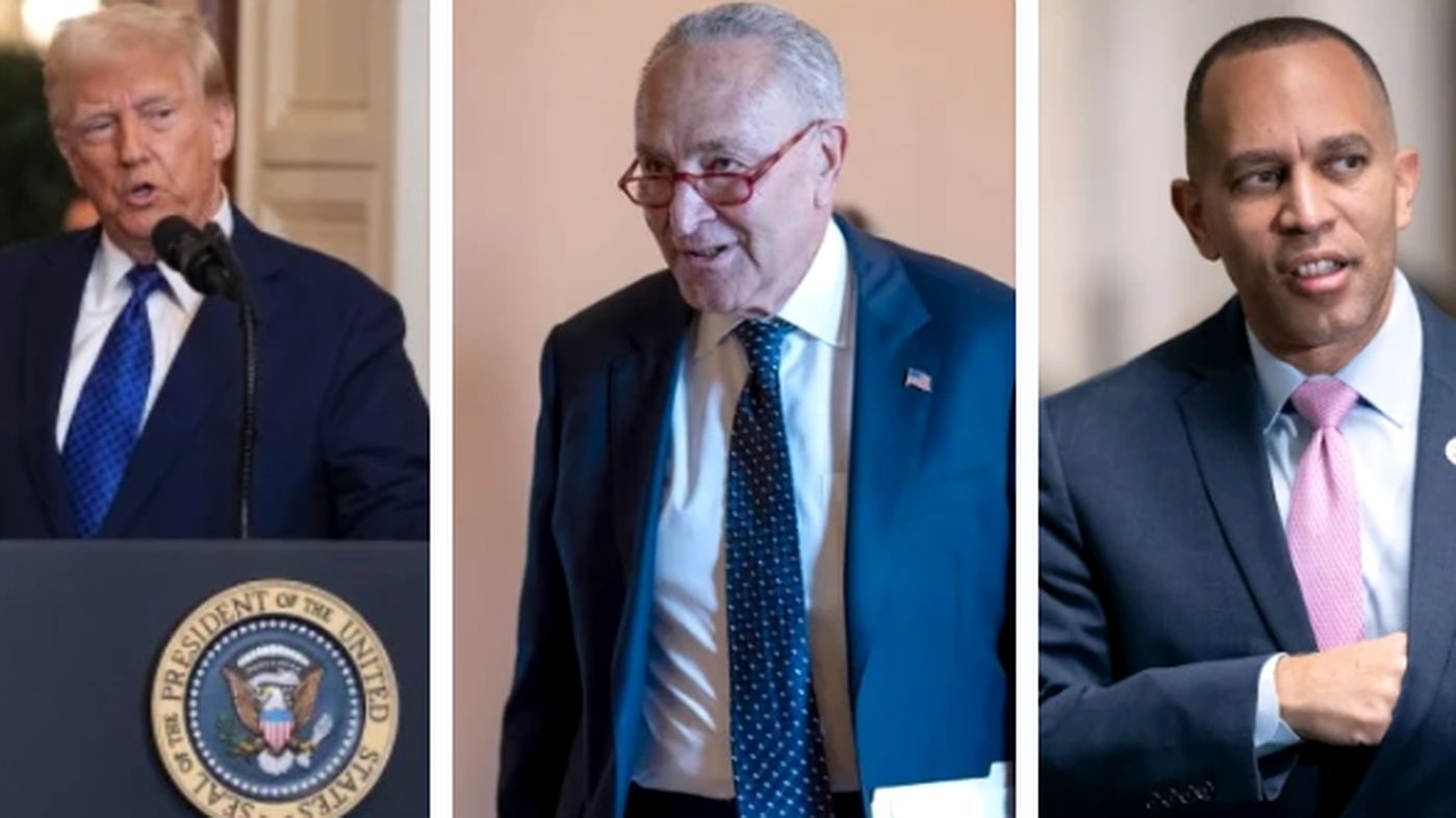 three prominent political figures engaged in discussion