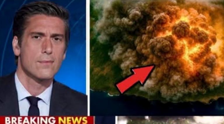 Massive explosion captured in breaking news footage