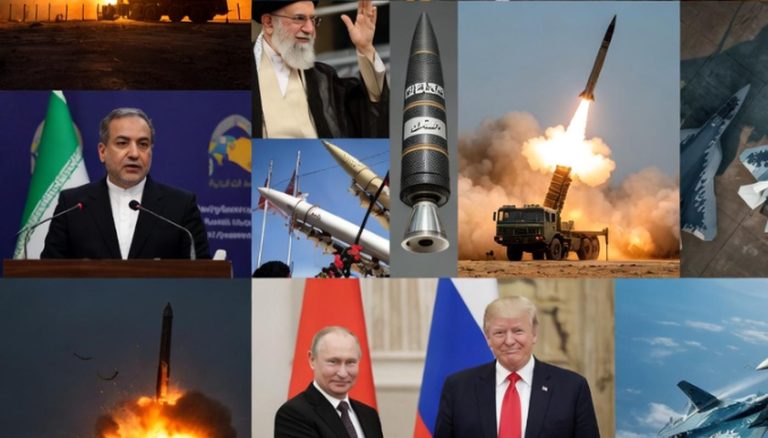 military missile launch and key political figures in conflict