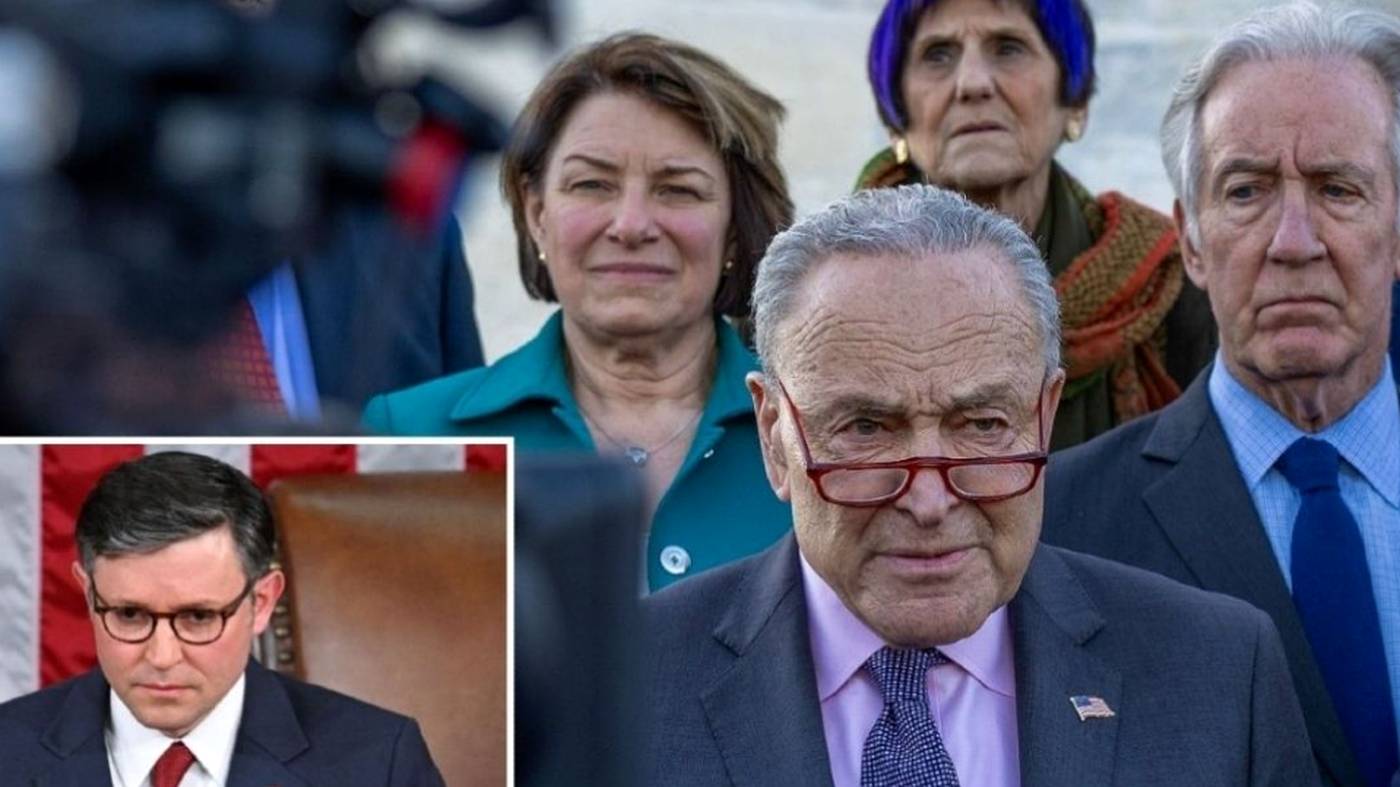 Chuck Schumer at Democrats police honor event