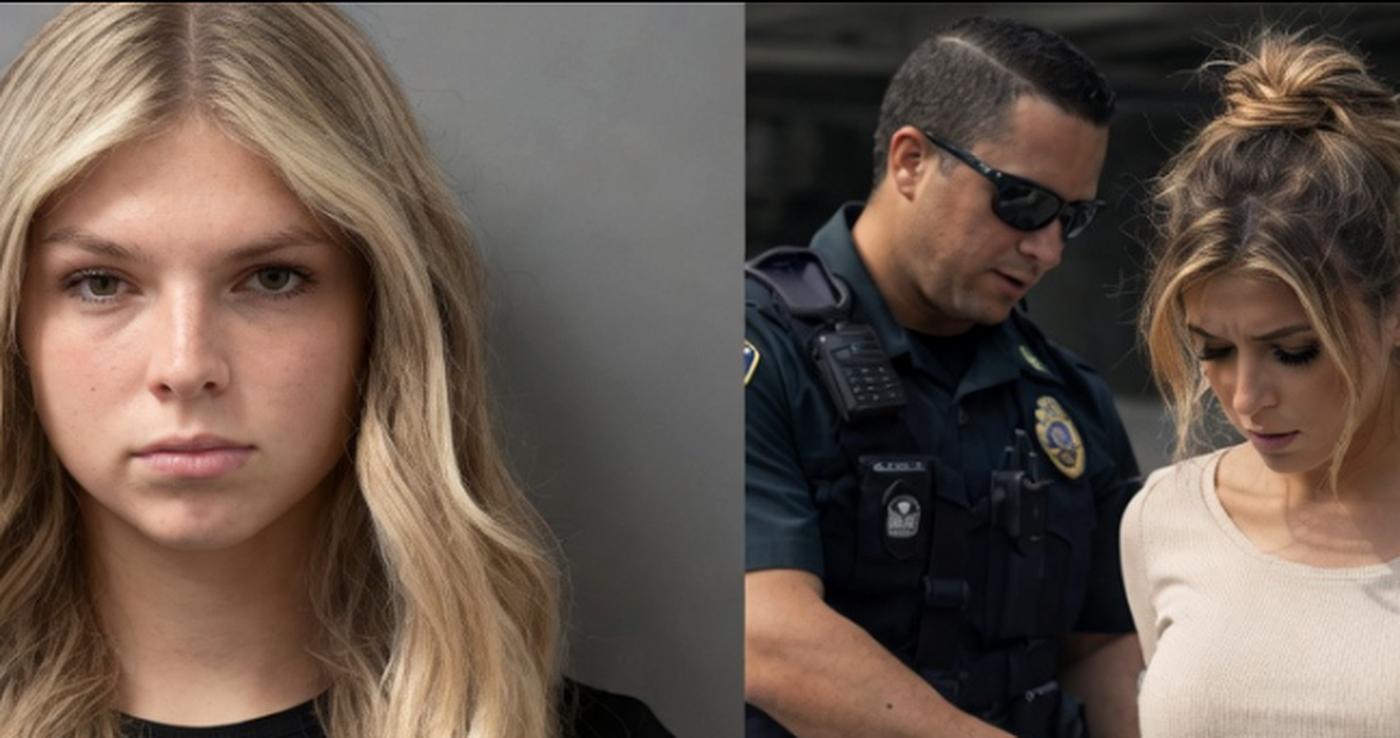 Unbelievable woman arrested by police collage