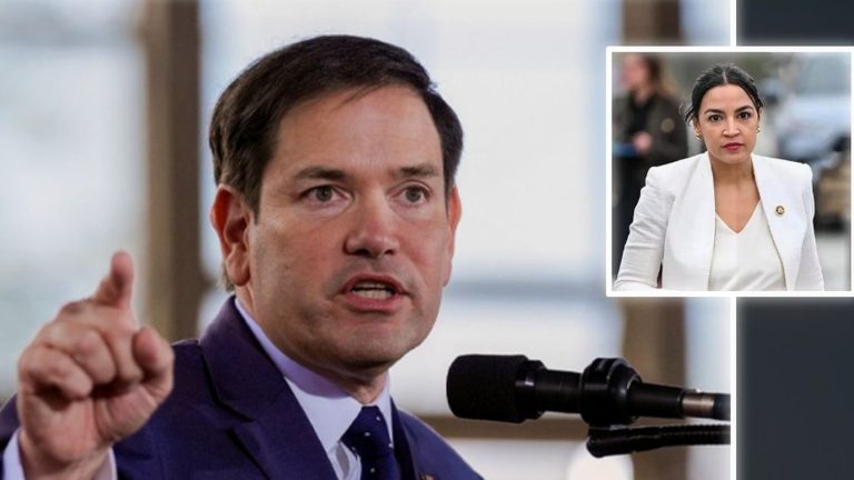 Marco Rubio humiliates AOC at global event