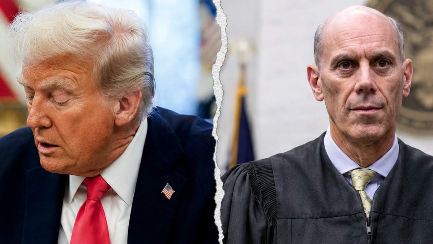 Trump judge threat of arrest collage
