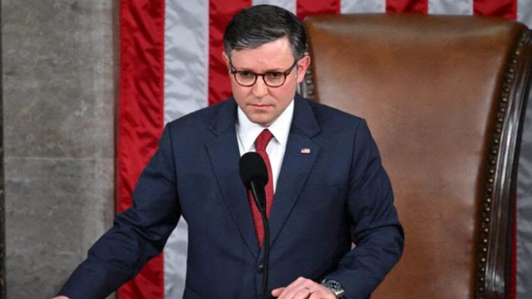 Mike Johnson breaking news gavel