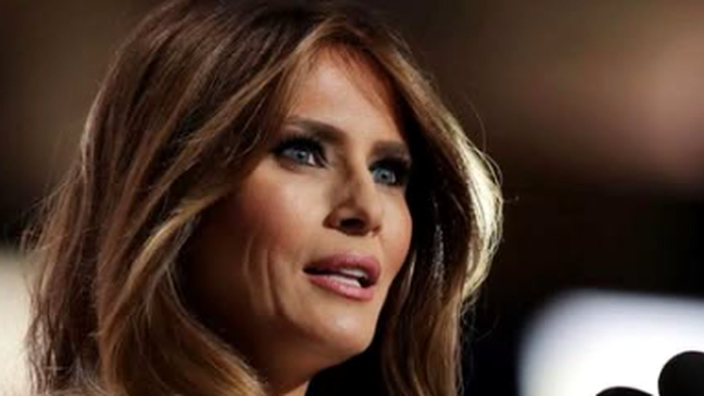 Melania Trump asking if she’s most beautiful FLOTUS