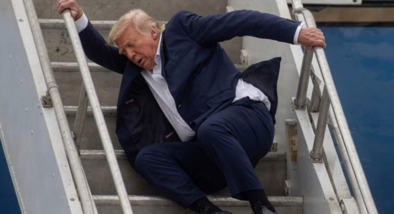 Trump FALLS AGAIN! — White House Doctor Breaks Silence!