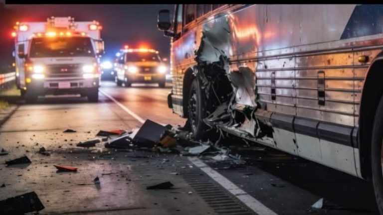 Country music star bus crash breaking news