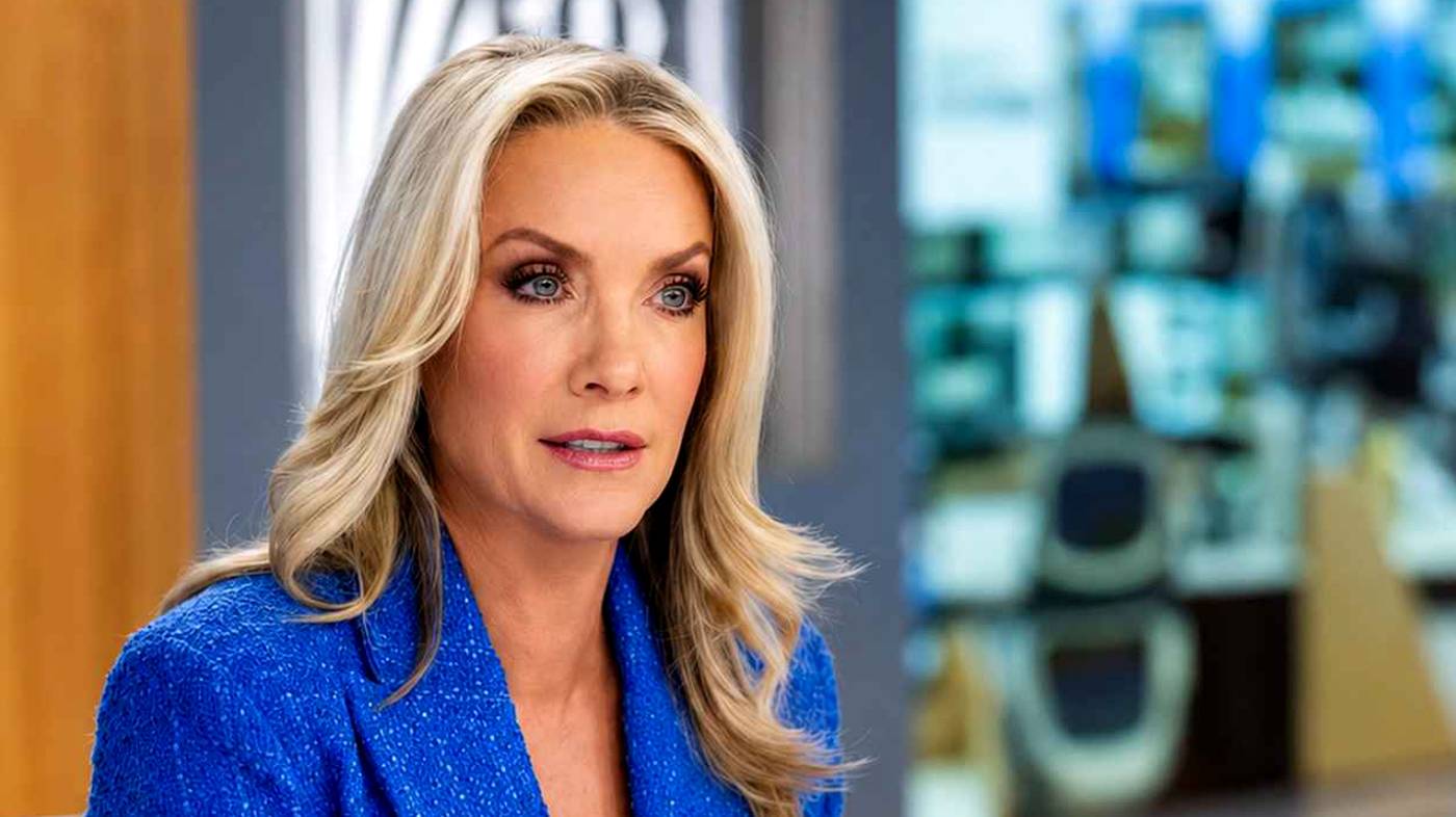 Dana Perino anchoring in a Fox News studio.