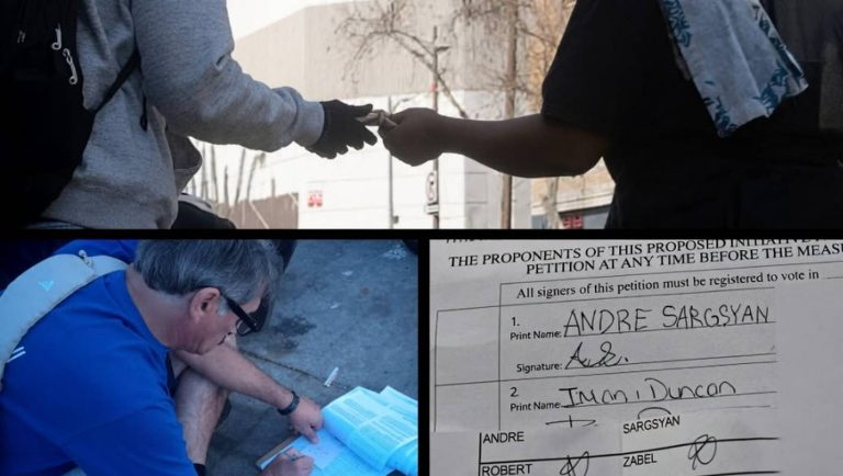 Voter initiative petition fraud investigation.