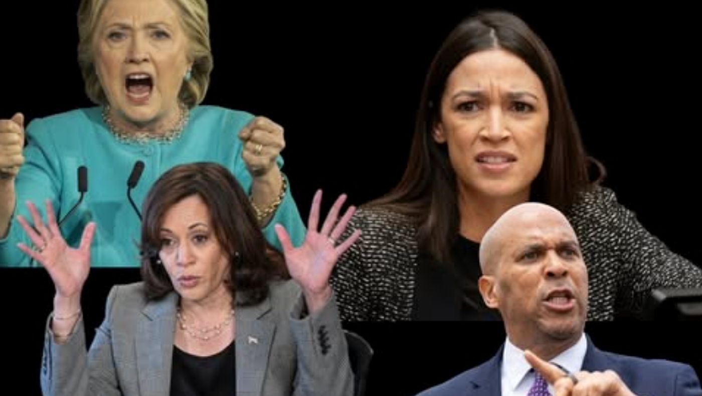 Democratic party political debate commentary.