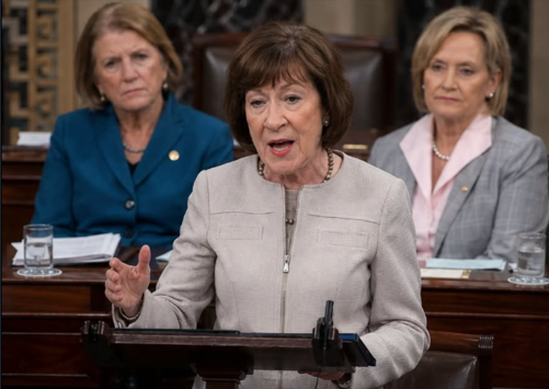 Collins Joins Dems In Voting For Insurance Company Amendment