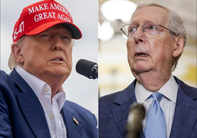 Trump Issues Statement Regarding the Health of Mitch McConnell