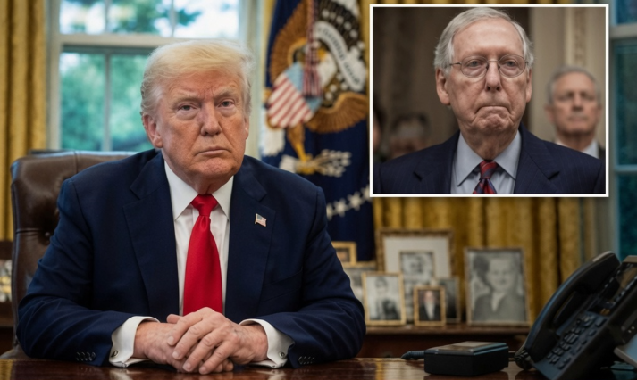 Trump Issues Statement Regarding the Health of Mitch McConnell