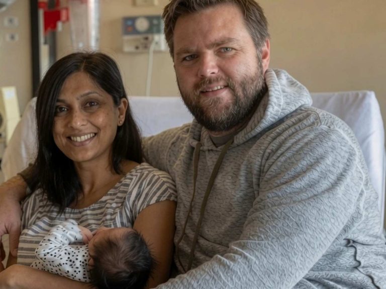 ❤️❤️👇Usha Vance shared that her 4-year-old daughter can hardly wait to meet her baby brother, revealing: “Every day she hugs me and says, ‘Mom, I want to play with him.’”