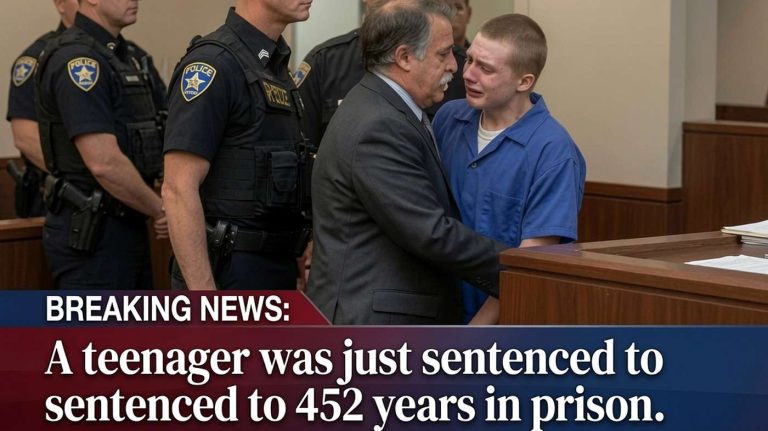 A Teenager Was Just Sentenced to 452 Years in Prison.
