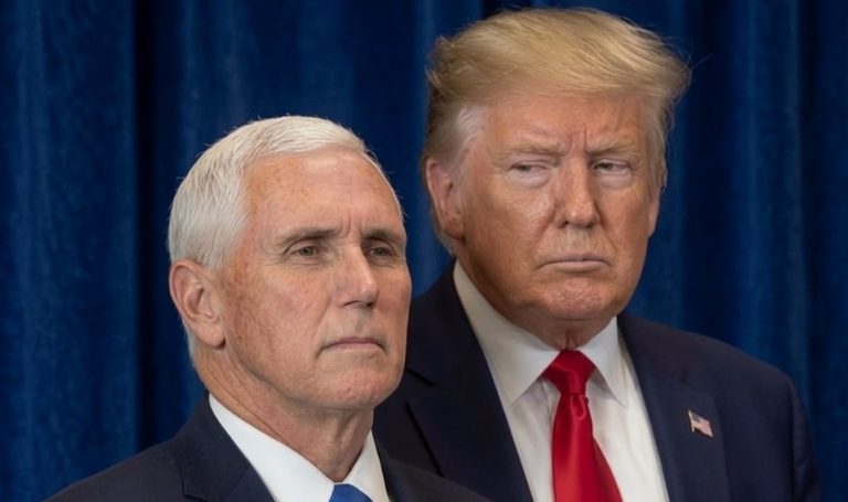 Mike Pence Breaks With Trump Over Jan. 6 Compensation Fund.,