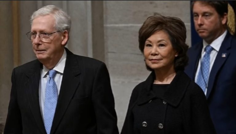 McConnell’s Wife Makes Bizarre Overseas Trip While He’s Hospitalized