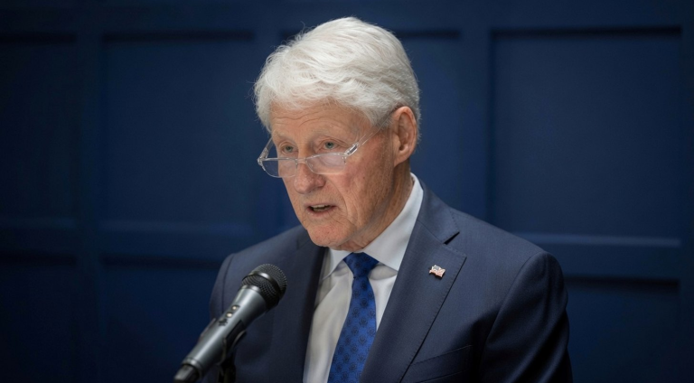 Bill Clinton admits that she tested positive for …