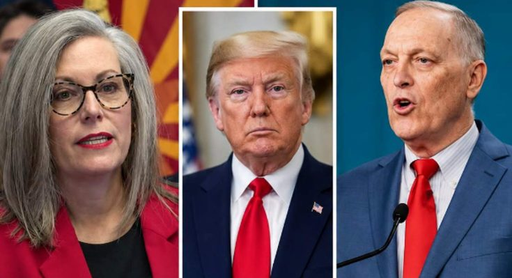 Trump-Backed Candidates Steamroll AZ Primaries, Setting Up November Showdown