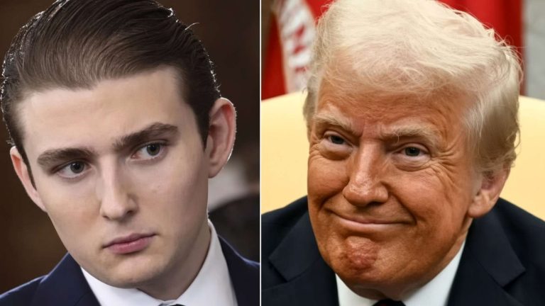 BARRON TRUMP ADMITS THAT HE TESTED POSITIVE FOR…