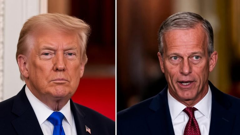 Trump Just Put Thune’s Job on the Line — and Thune’s Response Was to Wince