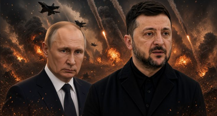 Russia Intensifies Drone Attacks on Ukraine as Unverified Zelenskyy Death Claim Spreads….