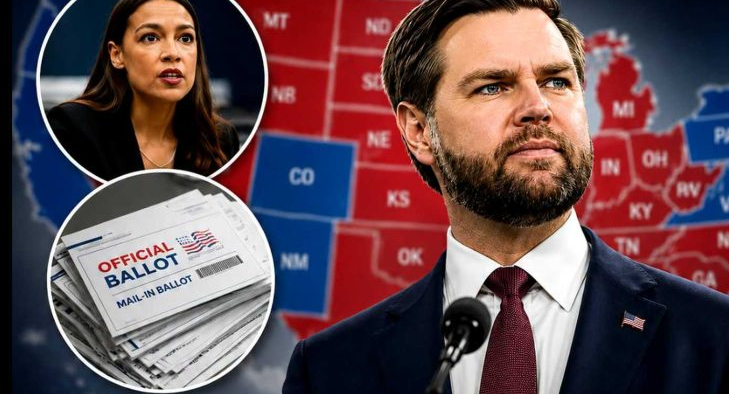 AI Predicts Winner Of 2028 Race Between JD Vance, Ocasio-Cortez