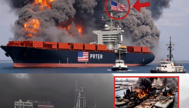 TWO HOURS AGO! US MILITARY AMMUNITION SHIP SINKS WITH 10 TONS OF WEAPONS