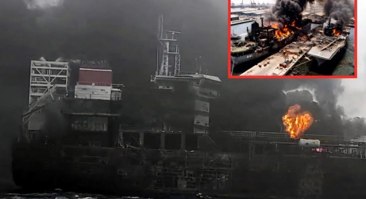 TWO HOURS AGO! US MILITARY AMMUNITION SHIP SINKS WITH 10 TONS OF WEAPONS — WHAT REALLY HAPPENED IN THE DARK WATERS…