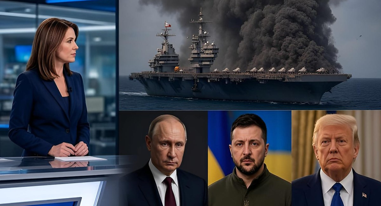 BREAKING 30 minutes ago: Russian Su-57 pilot destroys US aircraft carrier carrying 700…