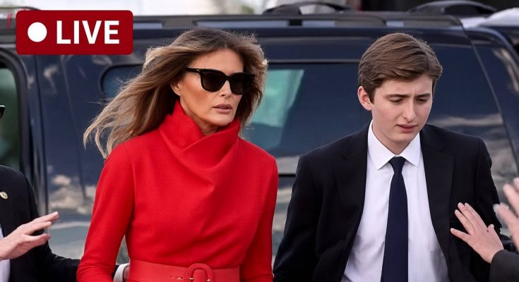 BREAKING: Melania, Barron Trump RUSHED To Safety After…